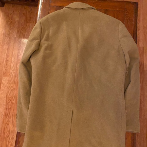 Saddlebred Camel Long Over Coat Wool Winter - Picture 3 of 7